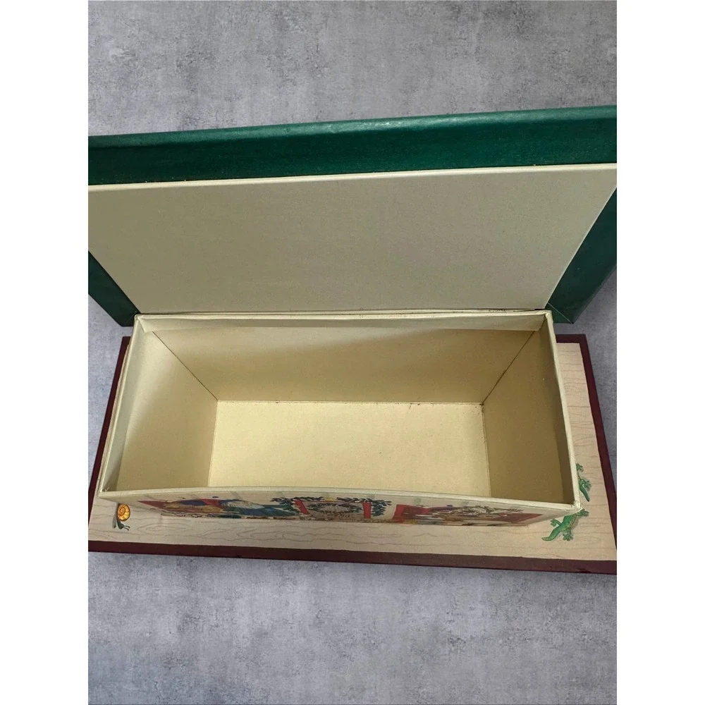 Hallmark Noahs Ark Decorative Gift Box Christmas Nursery Storage Multicolor